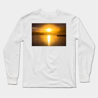 Sunset at Ushuaia, Argentina Long Sleeve T-Shirt